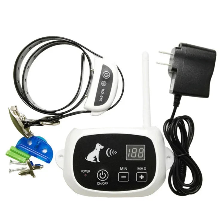 Coleira de Choque Elétrica Sem Fios KD-661 500m para Cerca de Cão, Especificações:, Para Um Cão, Para Dois Cães, Para Três Cães