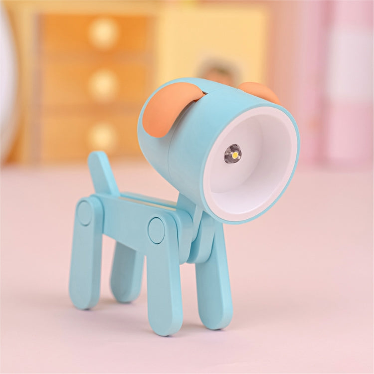TL-23 LED Mini Foldable Cartoon Desk Lamp Home Pet Shape Decoration Table Lamp, Spec:, Dog (Blue), Dog (Green), Dog (Pink), Dog (Beige), Dog (Orange）, Dog (Yellow), Deer (Blue), Deer (Green), Deer (Pink), Deer (Beige), Deer (Orange), Deer (Yellow)     ...