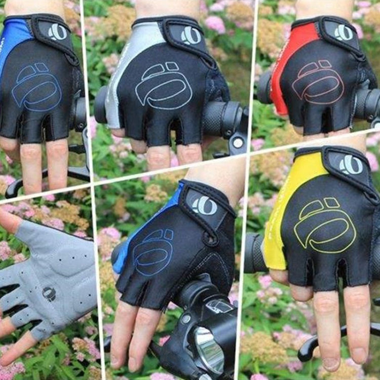 Luvas de Meio Dedo Anti-choque YIZIMI para Ciclismo com Silicone, Luvas Curtas, S, M, L, XL