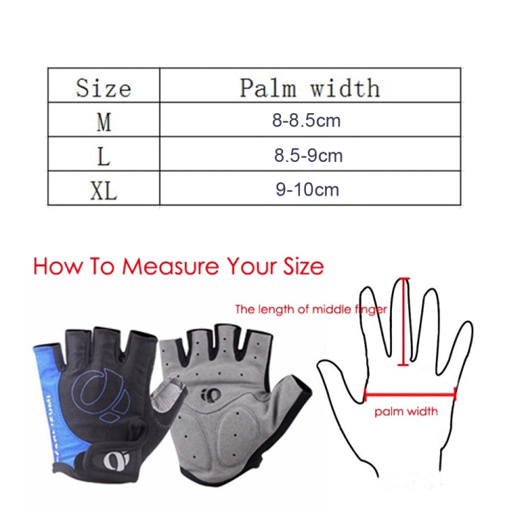Luvas de Meio Dedo Anti-choque YIZIMI para Ciclismo com Silicone, Luvas Curtas, S, M, L, XL