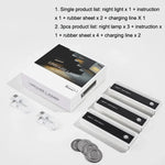 Luz Noturna de Indução Corporal Humana com Ligação USB Magnética TW-L56, 1 Peça, 3 Peças