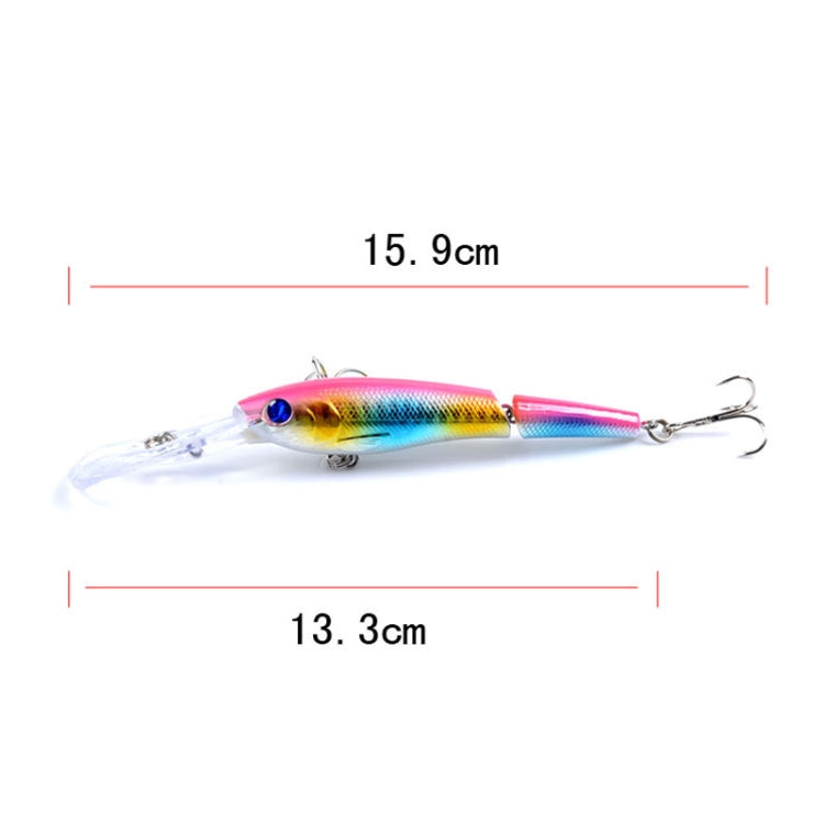 Isco Biónico Multi-segmento Mino de 13.3cm/13.4g, Isco Artificial de Plástico, M0208 5, M0208 6, M0208 1, M0208 2, M0208 3, M0208 4