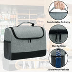 Kit de Bartender de Viagem Bolsa de Armazenamento para Ferramentas de Bar, 32,5 x 14,5 x 25,4cm