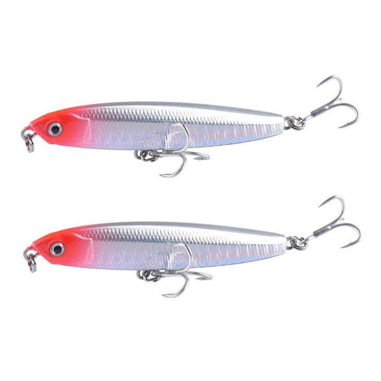 2 Peças de Isco Rígido CH79 para Lançamento Longo e Afundamento, Especificação:, 8cm 10g, 8cm 14g, 10.4cm 18g