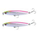 2 Peças de Isco Rígido CH79 para Lançamento Longo e Afundamento, Especificação:, 8cm 10g, 8cm 14g, 10.4cm 18g