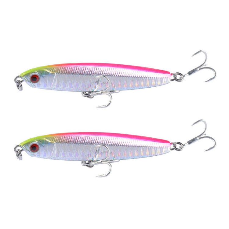 2 Peças de Isco Rígido CH79 para Lançamento Longo e Afundamento, Especificação:, 8cm 10g, 8cm 14g, 10.4cm 18g
