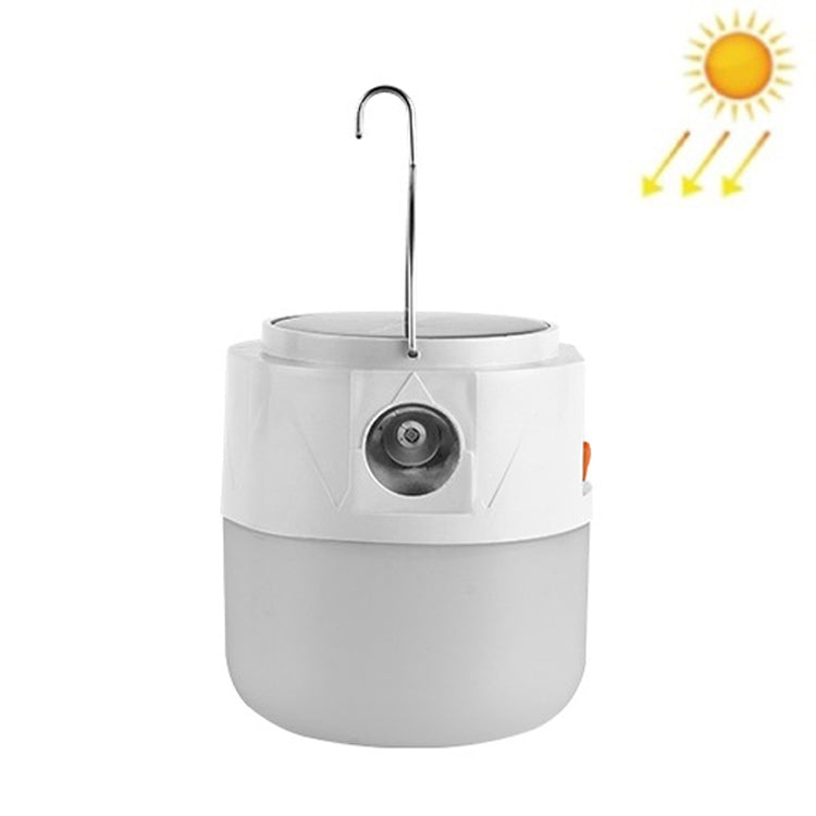 Luz LED Recarregável Solar 105 para Camping com Função de Lanterna, Branco, Azul, Laranja