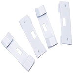 12 Peças / Conjunto Clipe Metálico para Estores Venezianos Peças para Pendurar Cortinas, 12 Peças / Conjunto