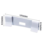12 Peças / Conjunto Clipe Metálico para Estores Venezianos Peças para Pendurar Cortinas, 12 Peças / Conjunto