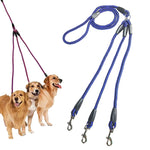 Trela 3 em 1 de 140cm Corda Multi-cabeça para Passeio de Cão, 140cm 3 em 1 Azul, 140cm 3 em 1 Vermelho, 140cm 3 em 1 Vermelho Rosado