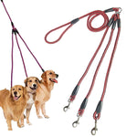 Trela 3 em 1 de 140cm Corda Multi-cabeça para Passeio de Cão, 140cm 3 em 1 Azul, 140cm 3 em 1 Vermelho, 140cm 3 em 1 Vermelho Rosado