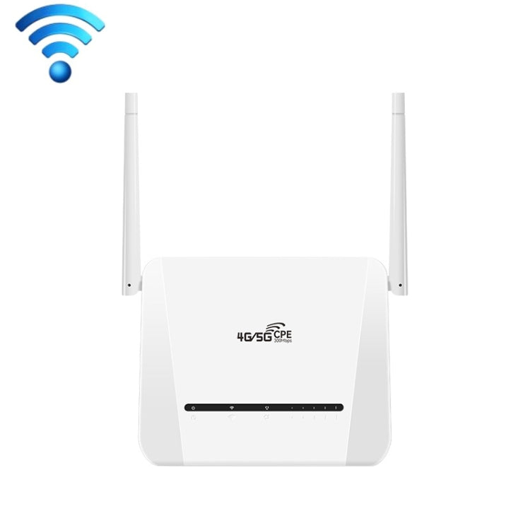 Roteador VR312 4G LTE 4G CPE FDD/TDD Cartão Roteador Móvel MOD Versão Malaia Ficha EU, VR312 Ficha EU Branco