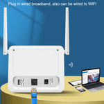 Roteador VR312 4G LTE 4G CPE FDD/TDD Cartão Roteador Móvel MOD Versão Malaia Ficha EU, VR312 Ficha EU Branco