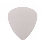10 Peças de Palhetas de Metal em Aço Inoxidável para Guitarra Baixo, Palhetas de Aço para Guitarra Baixo