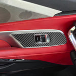 For Chevrolet Corvette C8 2pcs /Set Right-Hand Drive Lift Button Decorative Sticker, Right-Hand Drive