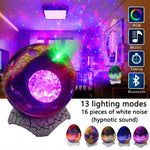 K850 Ovo de Dinossauro LED Controlo Remoto Bluetooth Luz de Projeção Estelar com Função de Altifalante