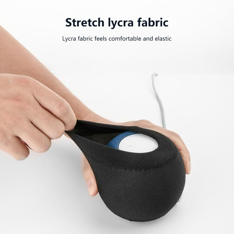 2 Peças Para Homepod Mini Coluna Inteligente Capa Anti-poeira Tecido Elástico Capa de Proteção de Áudio