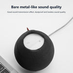 2 Peças Para Homepod Mini Coluna Inteligente Capa Anti-poeira Tecido Elástico Capa de Proteção de Áudio