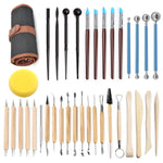 Conjunto de Ferramentas para Escultura em Argila para Cerâmica, 36 PCS/Conjunto