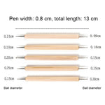 Conjunto de Ferramentas para Escultura em Argila para Cerâmica, 36 PCS/Conjunto