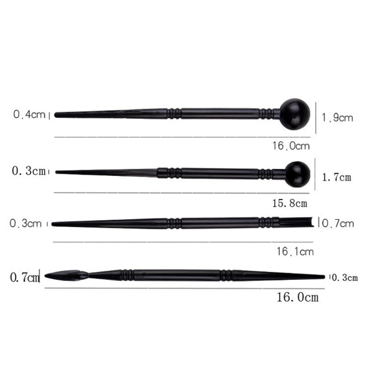 Conjunto de Ferramentas para Escultura em Argila para Cerâmica, 36 PCS/Conjunto