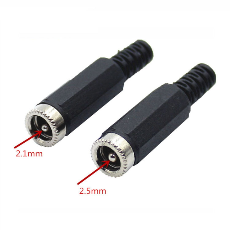 30 Peças de Cabeça Fêmea DC Soldada Montada, DC 2,1mm, DC 2,5mm