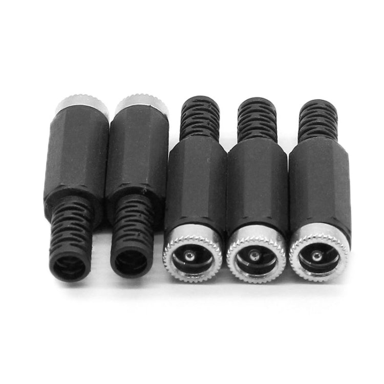 30 Peças de Cabeça Fêmea DC Soldada Montada, DC 2,1mm, DC 2,5mm