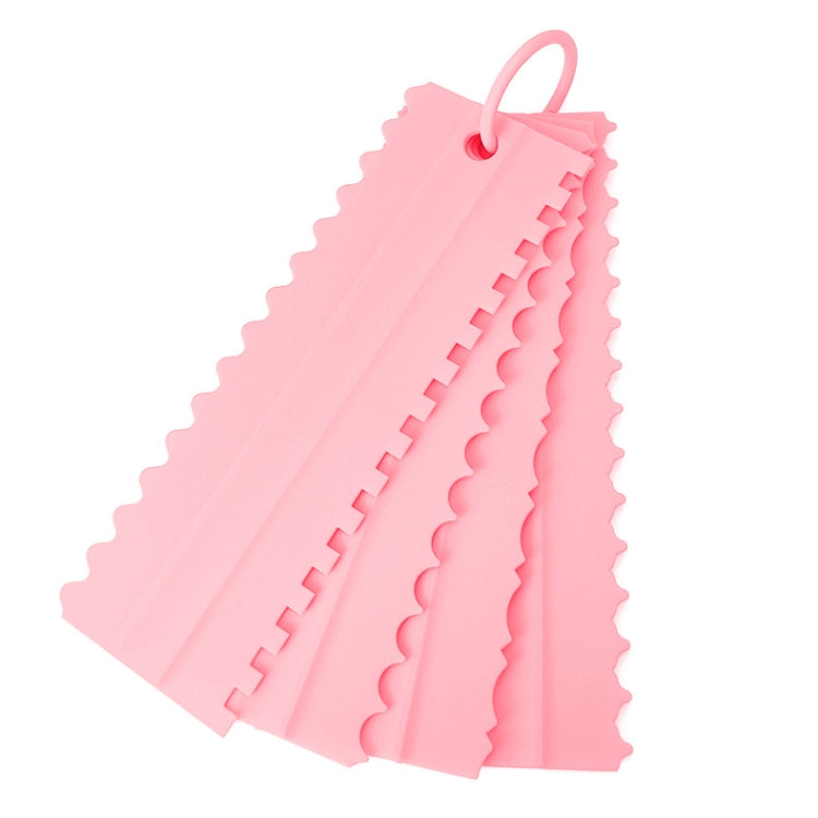4 PCS / Conjunto Raspador de Creme de Plástico PP com Lado Duplo Serrilhado para Alisar Bolo Assado, 4 PCS / Conjunto Branco, 4 PCS / Conjunto Amarelo, 4 PCS / Conjunto Azul Céu, 4 PCS / Conjunto Rosa