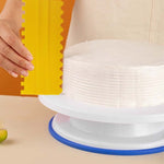 4 PCS / Conjunto Raspador de Creme de Plástico PP com Lado Duplo Serrilhado para Alisar Bolo Assado, 4 PCS / Conjunto Branco, 4 PCS / Conjunto Amarelo, 4 PCS / Conjunto Azul Céu, 4 PCS / Conjunto Rosa