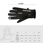 HUNTRANGE A022 Outdoor Waterproof Touch Screen Riding Keep Warm Gloves, S, M, L, XL, XXL