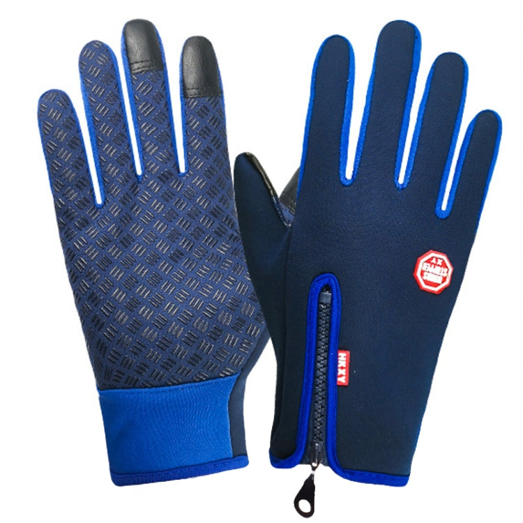 Luvas de Ciclismo Impermeáveis para Desporto ao Ar Livre no Inverno com Ecrã Tátil, M, L, XL, XXL