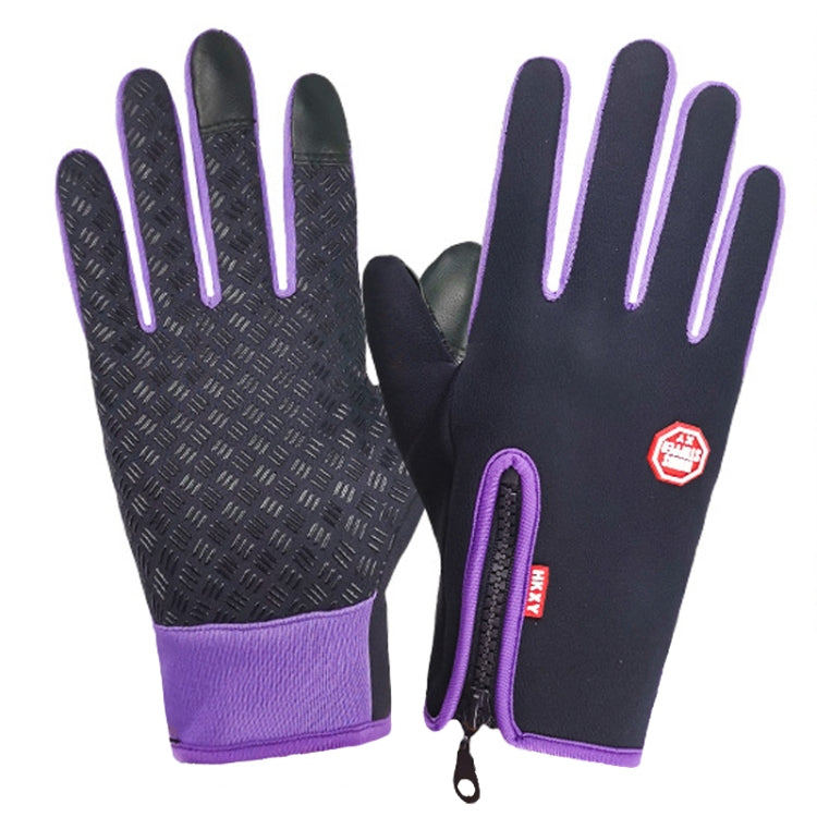 Luvas de Ciclismo Impermeáveis para Desporto ao Ar Livre no Inverno com Ecrã Tátil, M, L, XL, XXL