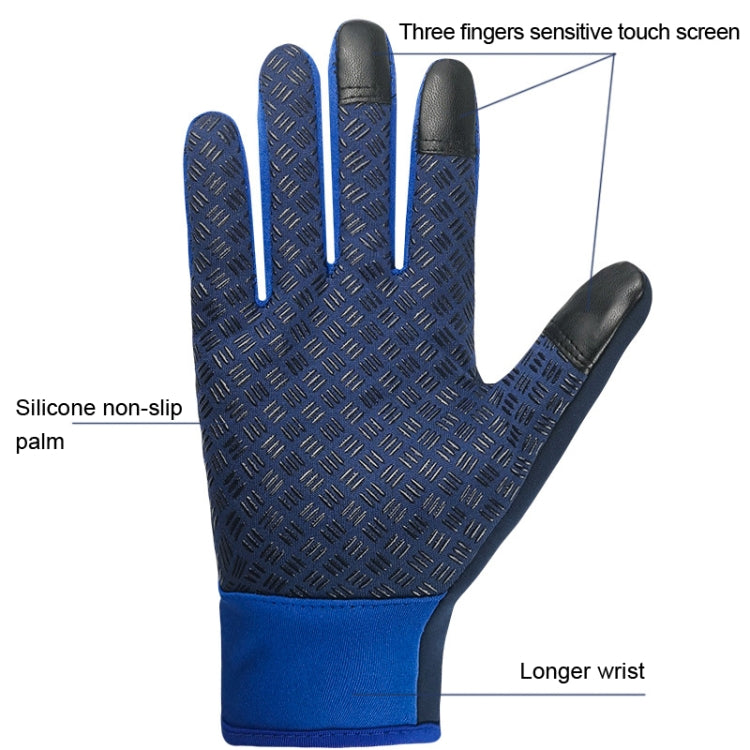 Luvas de Ciclismo Impermeáveis para Desporto ao Ar Livre no Inverno com Ecrã Tátil, M, L, XL, XXL