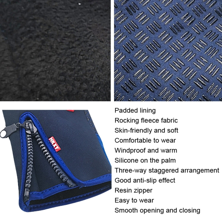 Luvas de Ciclismo Impermeáveis para Desporto ao Ar Livre no Inverno com Ecrã Tátil, M, L, XL, XXL