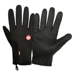 Luvas de Ciclismo Impermeáveis para Desporto ao Ar Livre no Inverno com Ecrã Tátil, M, L, XL, XXL