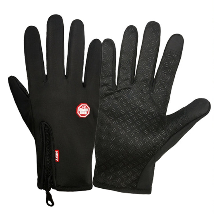 Luvas de Ciclismo Impermeáveis para Desporto ao Ar Livre no Inverno com Ecrã Tátil, M, L, XL, XXL