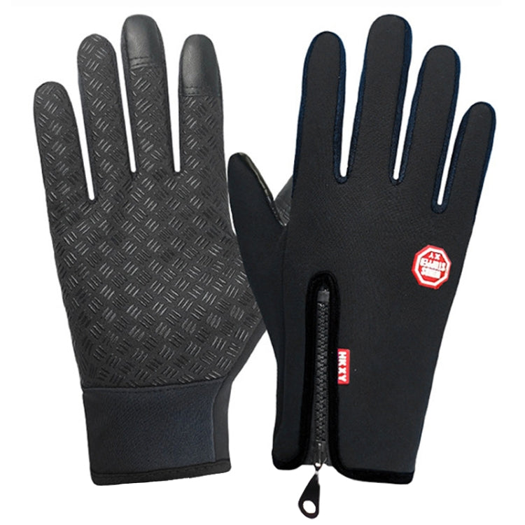 Luvas de Ciclismo Impermeáveis para Desporto ao Ar Livre no Inverno com Ecrã Tátil, M, L, XL, XXL