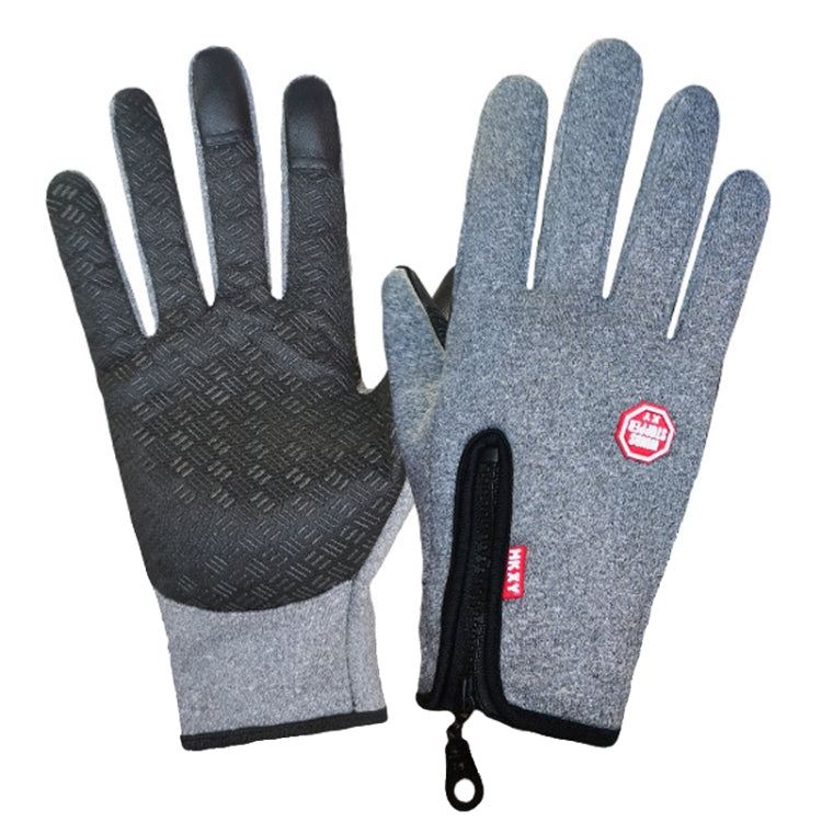 Luvas de Ciclismo Impermeáveis para Desporto ao Ar Livre no Inverno com Ecrã Tátil, M, L, XL, XXL