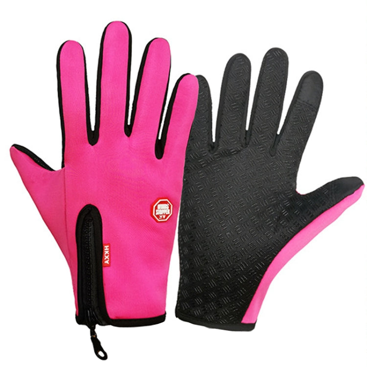Luvas de Ciclismo Impermeáveis para Desporto ao Ar Livre no Inverno com Ecrã Tátil, M, L, XL, XXL