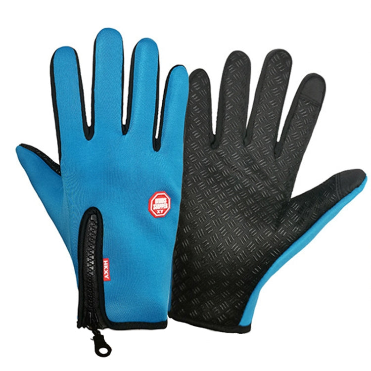 Luvas de Ciclismo Impermeáveis para Desporto ao Ar Livre no Inverno com Ecrã Tátil, M, L, XL, XXL