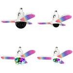 ZSCPH-001 Luz Atmosférica Musical Colorida RGB Bluetooth Multifuncional de 40W com Três Folhas, Tamanho:, L (Estrela), S (Estrela), L (Bola Mágica), S (Bola Mágica)
