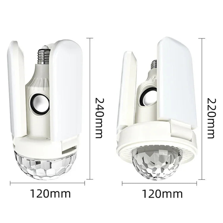 ZSCPH-001 Luz Atmosférica Musical Colorida RGB Bluetooth Multifuncional de 40W com Três Folhas, Tamanho:, L (Estrela), S (Estrela), L (Bola Mágica), S (Bola Mágica)