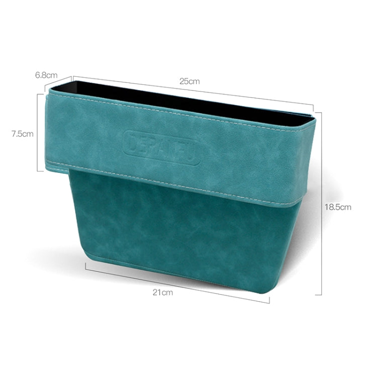DE RAN FU Car Seat Storage Box Cup Holder Fur Citrine Phone Sundry Storage Box, 6030 Blue, 6030 Black, 6030 Grey, 6030 Brown