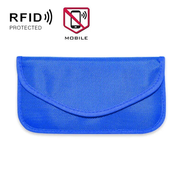 Saco de Blindagem de Sinal para Telemóvel de 6,5 Polegadas Anti-localização Saco de Armazenamento Isolado RFID