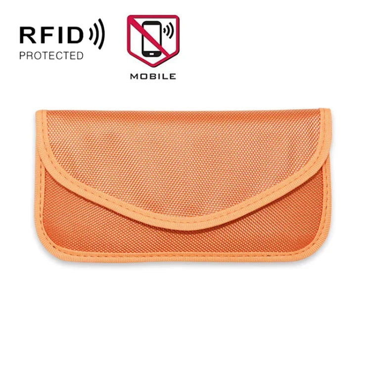 Saco de Blindagem de Sinal para Telemóvel de 6,5 Polegadas Anti-localização Saco de Armazenamento Isolado RFID