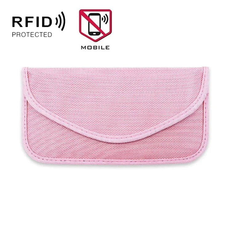 Saco de Blindagem de Sinal para Telemóvel de 6,5 Polegadas Anti-localização Saco de Armazenamento Isolado RFID