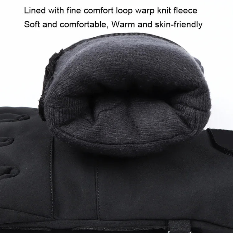 Luvas de Esqui de Inverno A030 para Ciclismo, Desporto, com Ecrã Tátil e Quentes, M, L, XL
