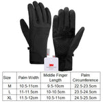 Luvas de Esqui de Inverno A030 para Ciclismo, Desporto, com Ecrã Tátil e Quentes, M, L, XL