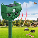 Repelente Solar para Cães RC-543 com Ultrassom e Infravermelhos para Exterior, RC-543