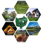 Repelente Solar para Cães RC-543 com Ultrassom e Infravermelhos para Exterior, RC-543